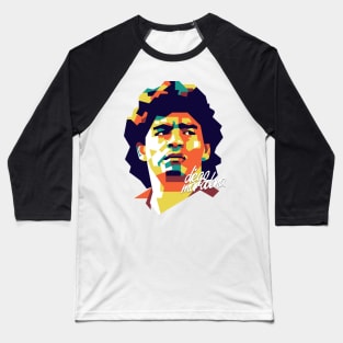 Tribute Diogo Maradona Baseball T-Shirt